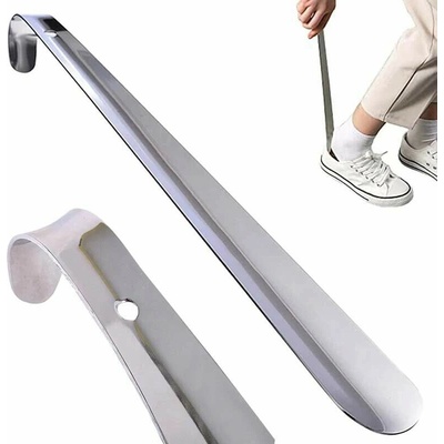 Dlhý kovový obuvák na topánky dlhý 52cm