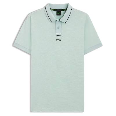 Paule 10276322 short sleeve polo - Green (Turquoise / Aqua)