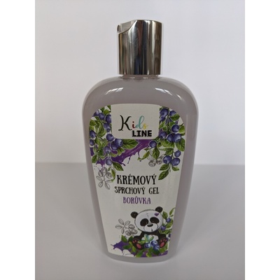 Bohemia Cosmetics dětský krémový sprchový gel Borůvka 250 ml