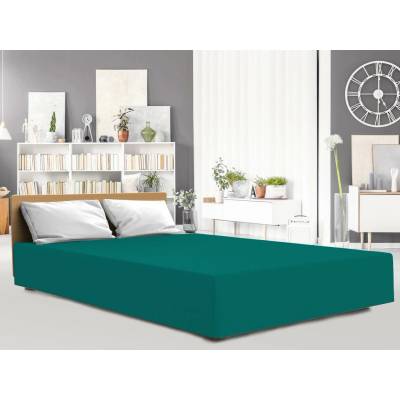 Darymex elastické jersey prostěradlo zelené 200X220x30