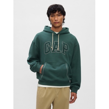 GAP Овърсайз суитчър с лого с шевици GAP GAP | Zelen | МЪЖЕ | XS