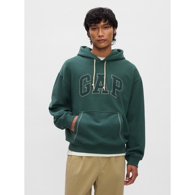 GAP Овърсайз суитчър с лого с шевици GAP GAP | Zelen | МЪЖЕ | XS