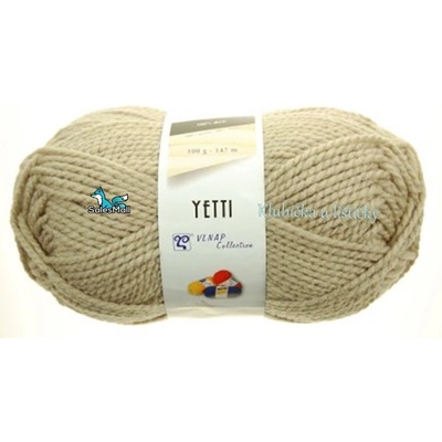 Vlnap Příze Yetti 51220- světle béžová