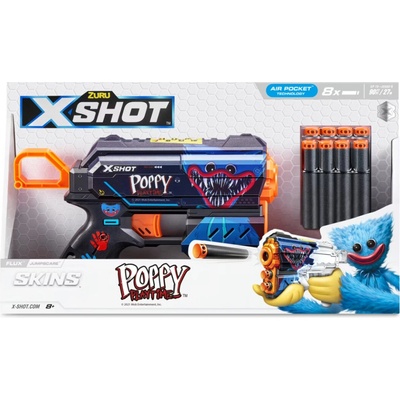 Pistole X-Shot Skins, Flux Poppy Playtime černá