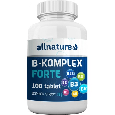 Allnature B-komplex Forte 100 tabliet