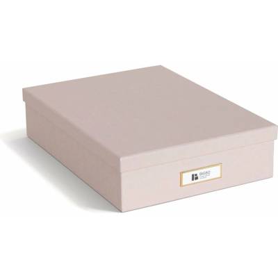 Bigso Oskar Restore Paper Laminate organizér světlá/růžová