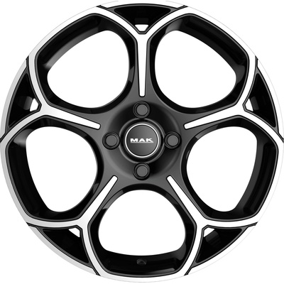 MAK MONZA 7x18 4x108 ET35 black mirror