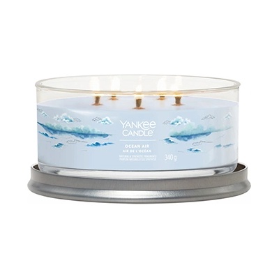 Yankee Candle Ocean Air свещ с 5 фитила - Signature tumbler 340 гр