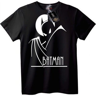 NOONEBRAND Тениска Силует на Batman - 2XL, Black