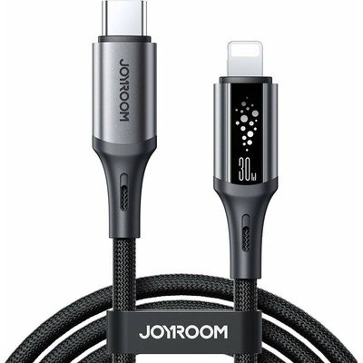 Joyroom S-A60 StarTalk 30W USB-C- Lightning 1,2m černý
