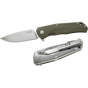 lionSTEEL tre ggr / Много здрав джобен нож с дръжка g10 - зелен (lion0049)