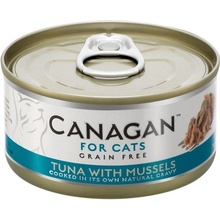 Canagan Cat tuňák a mušle 75 g