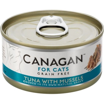 Canagan Cat tuňák a mušle 75 g