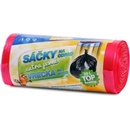 Vipor Pytle HDPE extra pevné 30l 10µm 50ks červené