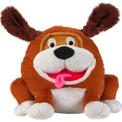 Play Face Pals 85024PFP oví kamaráti s grimasou Pes hnedý12 cm