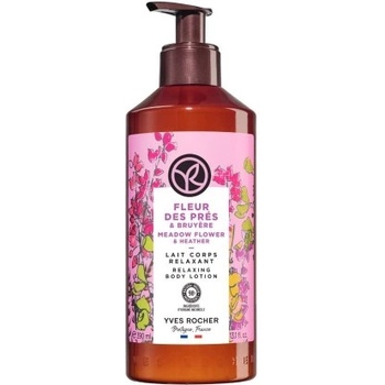 Yves Rocher BAIN NATURE Мляко за тяло Полски цветя Хидратиращо мляко за тяло с аромат на цъфнали цветя 390 ml