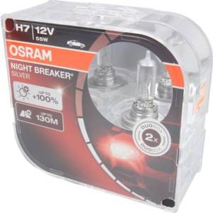 OSRAM Крушка OSRAM H7, 12V, 55W, 1500lm, 2 броя - Maslatabg - 23,70 лв