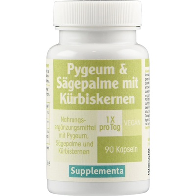 Supplementa Pygeum & Saw Palmetto с тиквени семки - 90 капсули