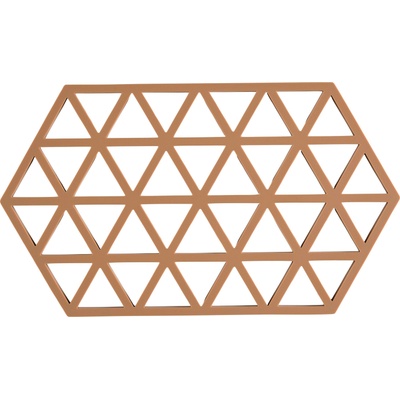 Zone Denmark Подложка за горещи съдове Triangles 24 см теракота (31608)