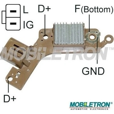 Regulátor alternátoru Mitsubishi A4TU0088 / A866X28672