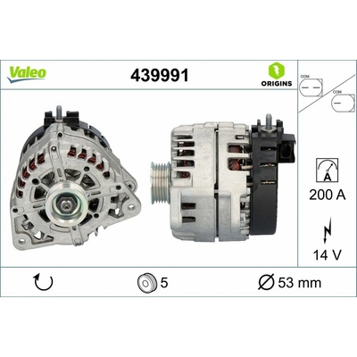 generátor VALEO 439991 439991
