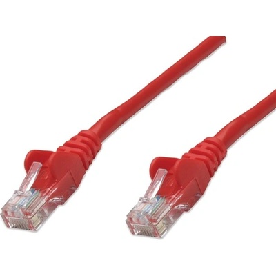 Manhattan Пач кабел Intellinet, UTP, Cat. 6, 0, 25, червен (739924)