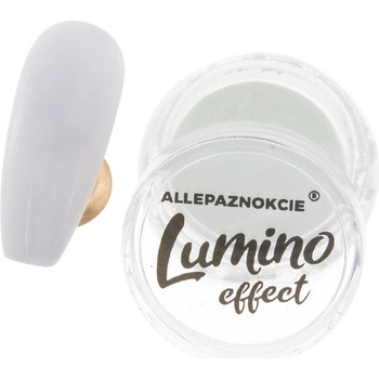 Efekt Lumino prášok na nechty svietiaci v tme 01