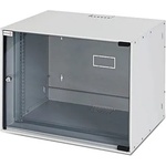 Gunko SHRK 9U 540x400 мм. , 19" Стенен комуникационен шкаф, разглобен, светло сив (SHRK09U5440PLG811F)