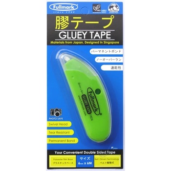 Fullmark Сухо лепило Fullmark GLUETAPE06PE, лентово(6мм), 6м, зелено (GLUETAPE06GN)