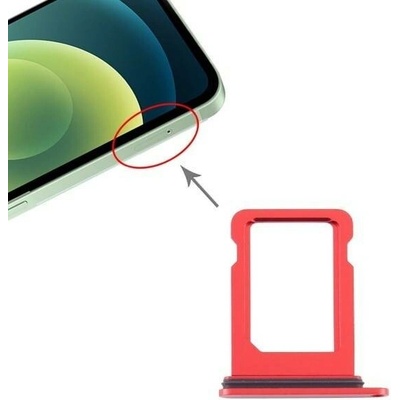 Šuplík SIM iPhone 12 mini red