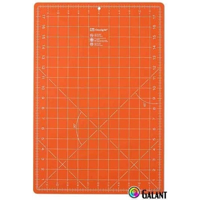 Řezací podložka Omnigrid PRYM velikost 45 x 30 cm barva oranžová