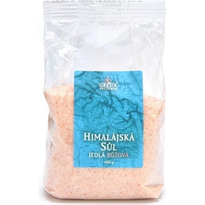 Grešík Soľ Himalájska jedlá ružová 600 g