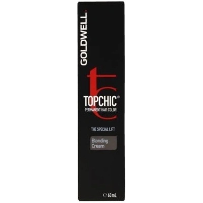 Goldwell Topchic The Special Lift Permanent Hair Color permanentní barva na vlasy Blonding Cream Ash 60 ml