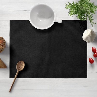 Biante Prestieranie imitácia brúsenej kože Alcantara ALC-012 Čierne 30x40 cm