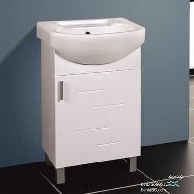 Inter Ceramic Долен стоящ pvc шкаф за баня icp 5385