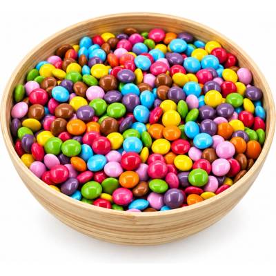 Kolorky farebné čokoládové dražé Hmotnosť: 500 gramov