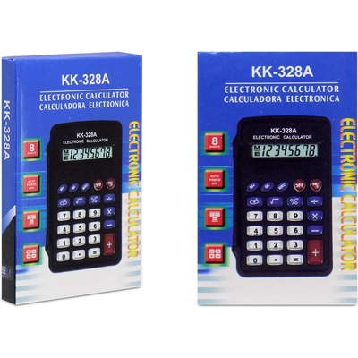 Optimum Настолен калкулатор КК-328А, 8-разряден, черен