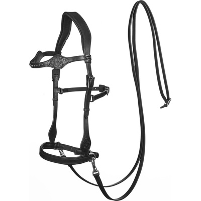 F.R.A. Uzdečka bezudidlová Sidepull Dandy černá – Zboží Dáma