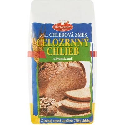 Küchenmeister Celozrnný chlieb s kvasnicami 0,5 kg