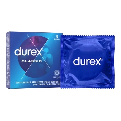 Reckitt Benckiser Презервативи Durex (3 бр. /кутия) Classic Originals