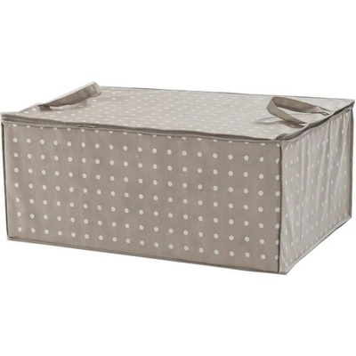 Compactor Textilný úložný box na perinu Rivoli 70 x 50 x 30 cm hnedá
