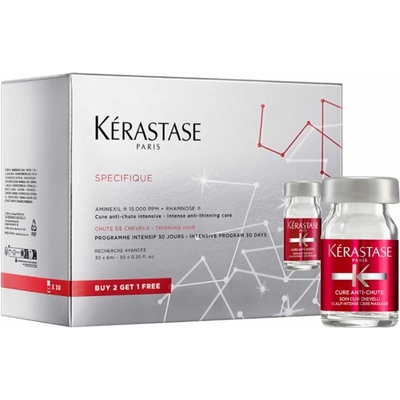 L'Oréal Kérastase Aminexil Force R ampulky 20+10 x 6 ml