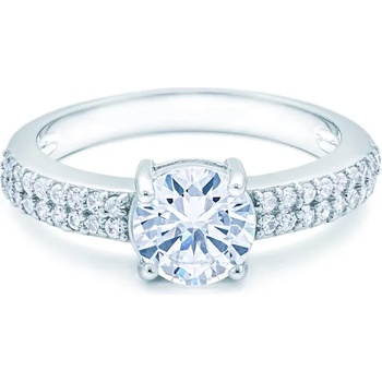 Image 1 of SAVICKI Годежен пръстен savicki: бяло злато, бял сапфир