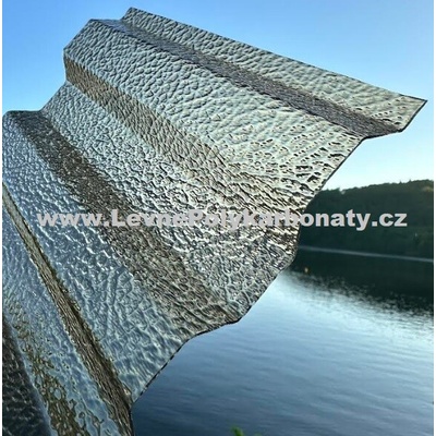 Gutta Makro Trapézový polykarbonát 1,1 mm CST 1,045 m x 4 m 4,18 m² bronz 1 ks