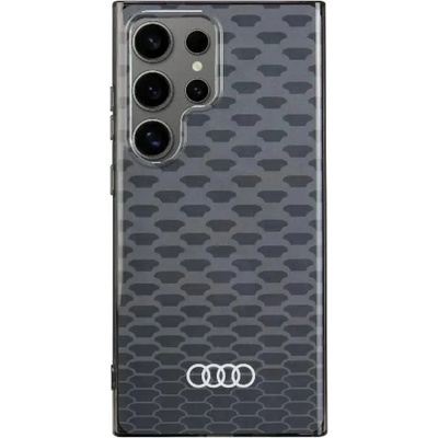 Audi IML Stitching Pattern MagSafe Case S24 Ultra S928 черен/черен твърд калъф AU-IMLMS24U-Q5/D3-BK (6955250228091)