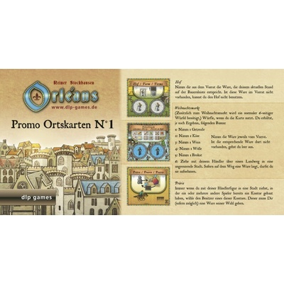 dlp Games Orléans: Ortskarten Promo Edition 1