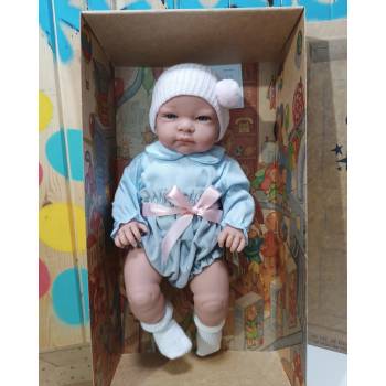 Magic baby: кукла Jenny с плетена шапчица, ризка и чорапки (MB460005)