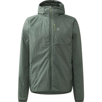 Haglöfs Мъжко синтетично яке Haglöfs L. I. M Mimic Barrier Hood Synthetic jacket - Chlorophyll Green - размер XL (004-7201-0114)