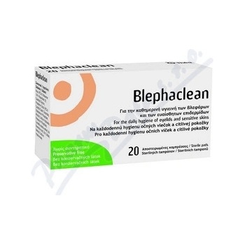 Blephaclean sterilné obrúsky 20 ks