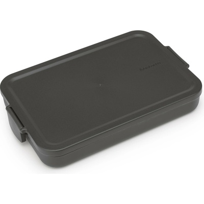 Brabantia Desiatový box MAKE & TAKE plochá, tmavošedá